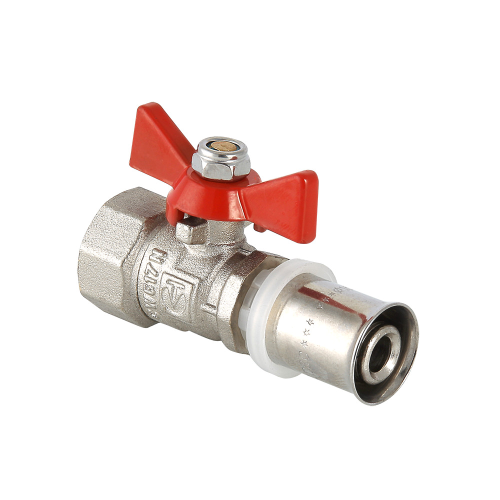 Кран шаровой Valtec VT.242.N.1604 с пресс-соединением