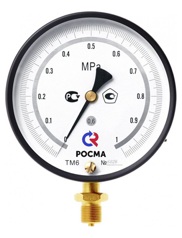 Манометр Росма ТМ-610РМТИ.0 (0-2,5MPa) 20x1,5.0,6
