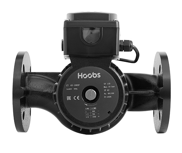 Насос циркуляционный Hoobs CT 50-200SF 280мм 1300Вт 3x400В 50Гц (с ответными фланцами)