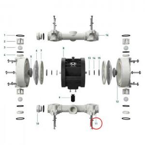Защитная крышка звукопоглотителя Debem для MINIBOXER, BOXER 50/81