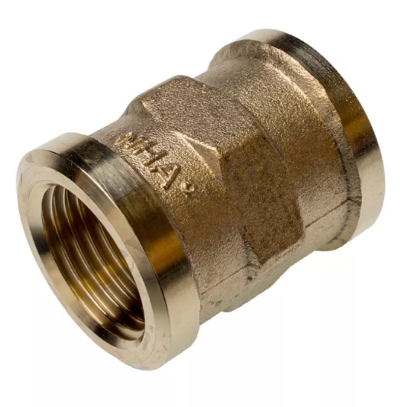 Муфта Sanha 3000 1/2"-1/2" резьба внутренняя бронза