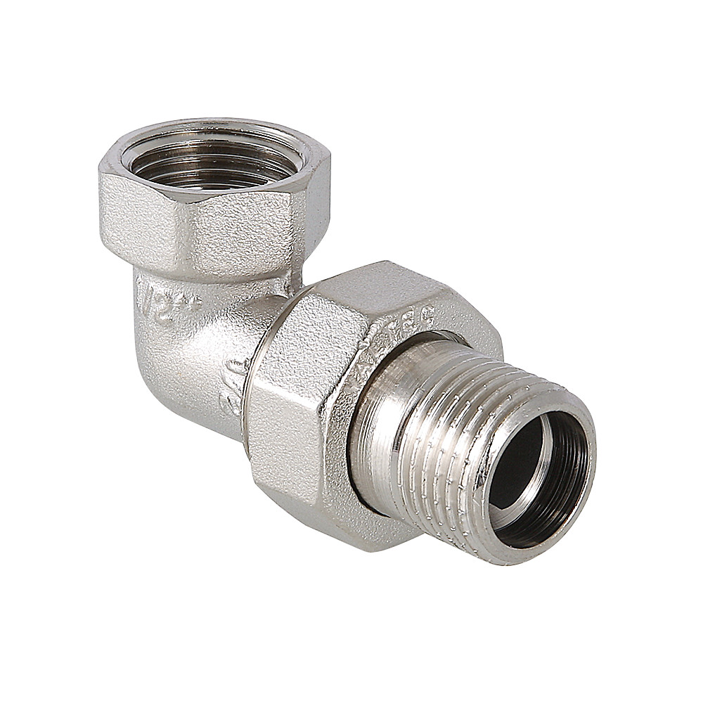 Фитинг резьбовой Valtec VTR.098.N.0004 – сгон угловой разъемный