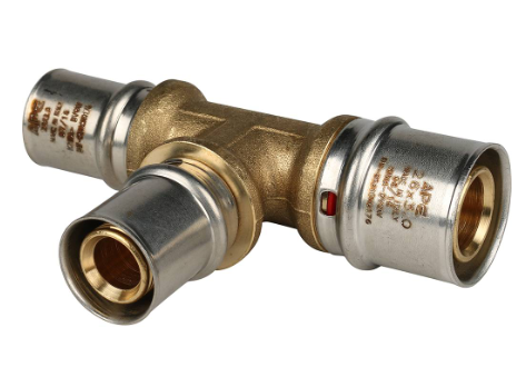 Тройник-пресс переходной, тип SFP-0005, Stout Ду 26х20х20