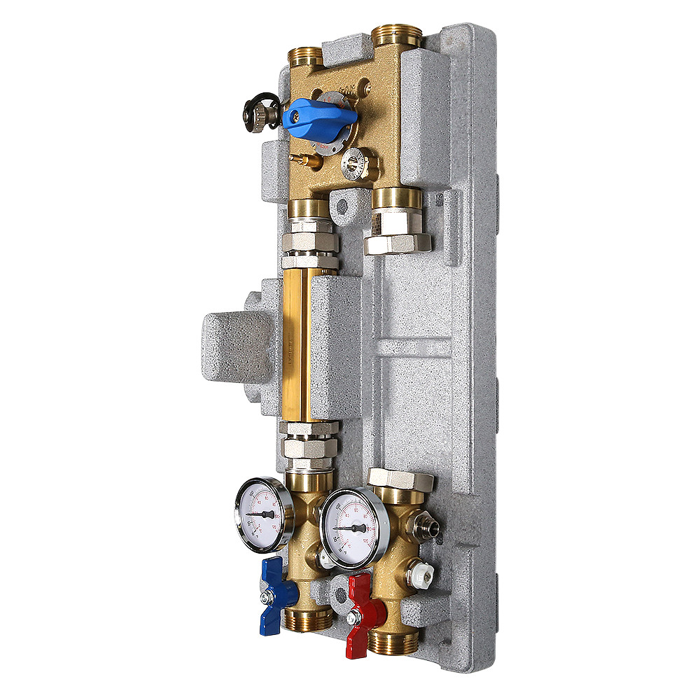 Насосный модуль Valtec с байпасом и трехходовым клапаном VT.VAR20.G.07