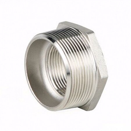 Футорка GENEBRE 0241N 05 04, DN020 x DN015 (3/4" x 1/2")  PN20, корпус - AISI316 (CF8M)  НР-ВР, резьба NPT