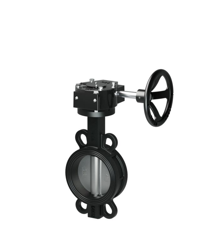 Затвор дисковый межфланцевый TAFLINE с редуктором Серия TL71R-16C DN150PN16