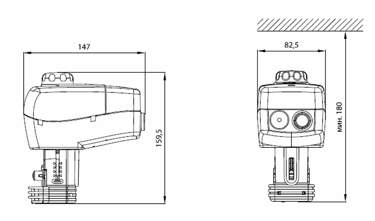 Электропривод Danfoss AMЕ 435 24В