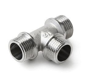 Тройник латунный НР 1/2", ProAqua