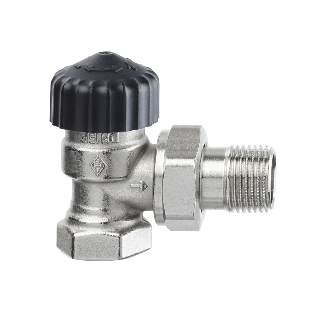 Клапан термостатический без преднастройки Imi heimeier Standard угловой Rp 1/2' x R 1/2' DN 15 Kvs = 2 м3/ч