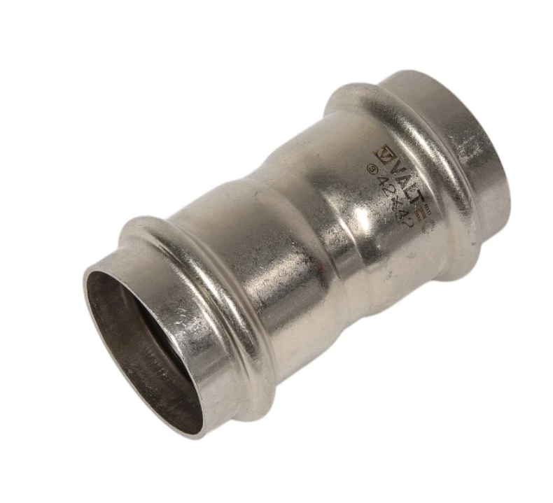 Фитинг Valtec из нержавеющей стали – пресс-муфта VTI.903.I.004242