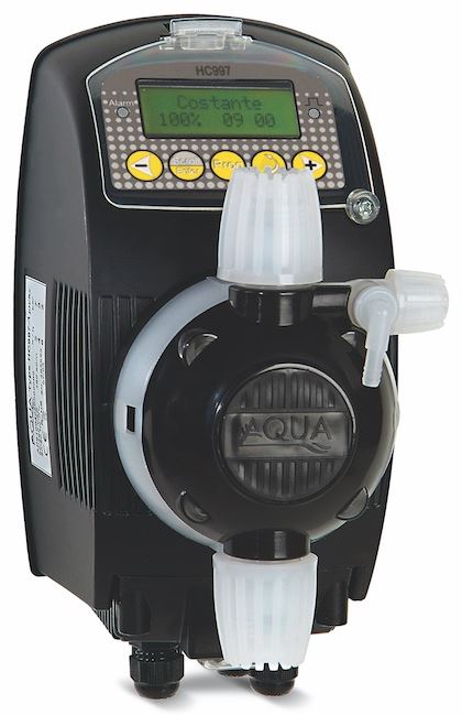 Насос дозирующий Aqua мод.HC997 на 4А, (10-4/12-02/14-00) л/ч -бар, 22 ват, 230в,