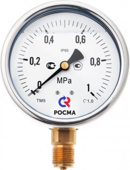 Манометр ТМ-320P.0 (0-40MPa) 1/4.150С.1,5, РОСМА