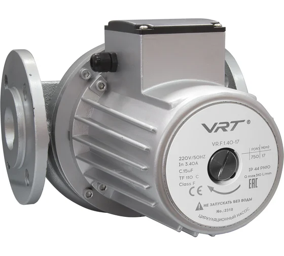 Циркуляционный насос VRT VR.F.1.40-17 220В 0.75кВт