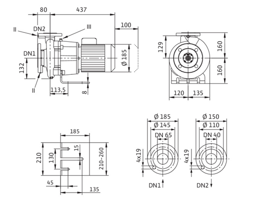 Насос Wilo BL 40/170-1,1/4