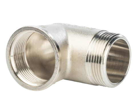 Угольник НВ никелированный 1 1/4", Stout