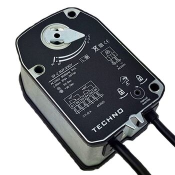 Привод противопожарный Techno SF- 2.5DF/24V