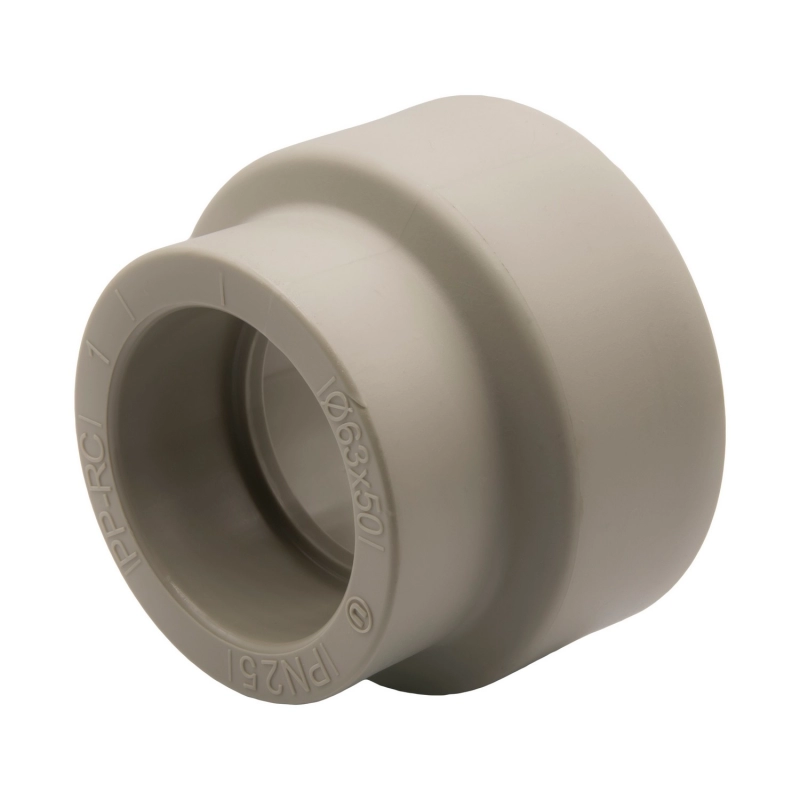 Муфта переходная 63/40 нар/вн EVER® plast серый