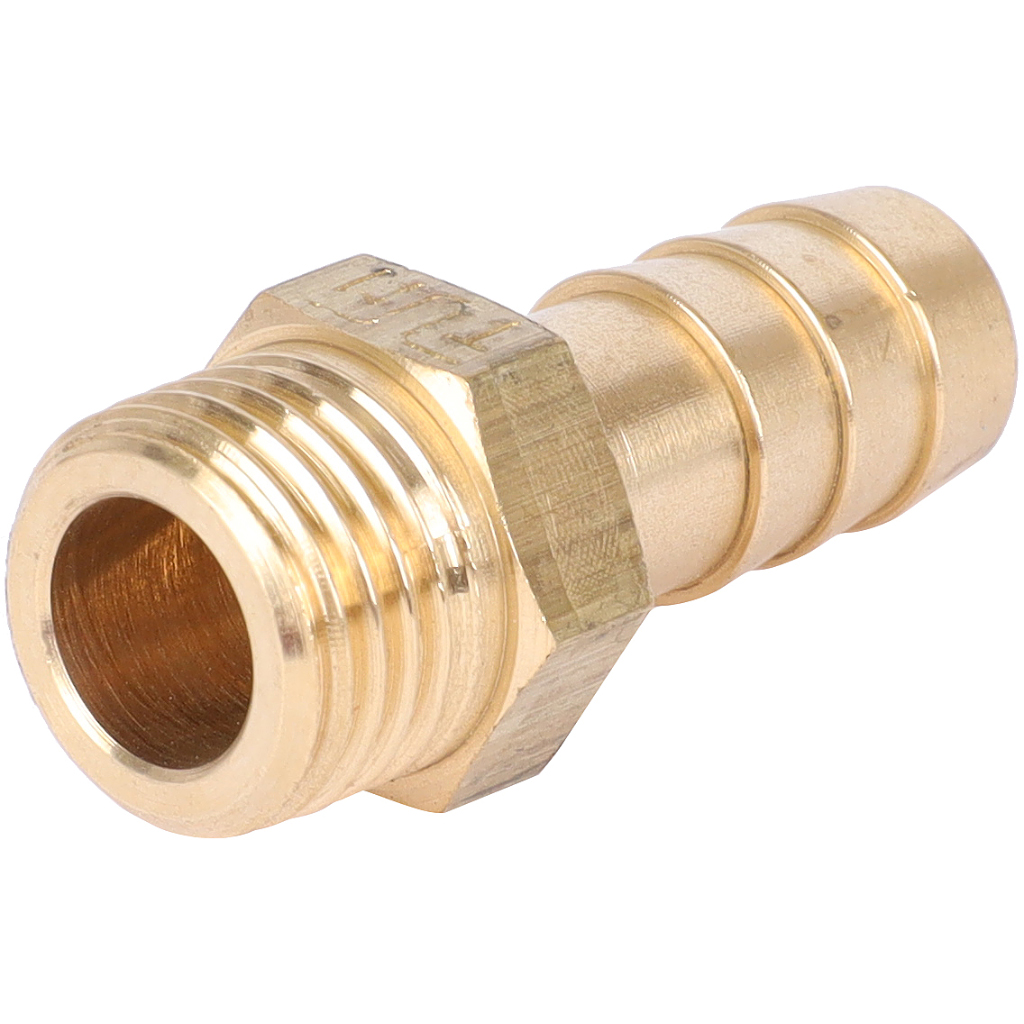 Переходник 16-1/2", General Fittings 3400, надв.гильза-резьба, нар., латунь