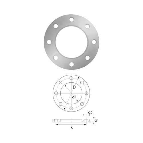 Фланец KAN-therm стальной PN16 50