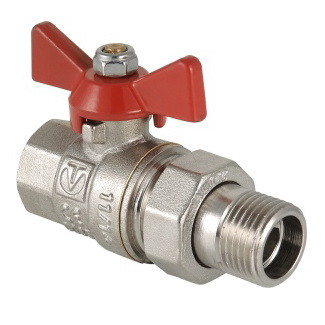 Кран шаровой Valtec BASE с полусгоном VT.227.N.04