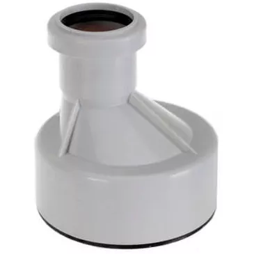 Переход Hutterer Lechner (HL) PP-H б/н Дн75х100 ПП,НПВХ-чу� (ст) HL 9/7/1