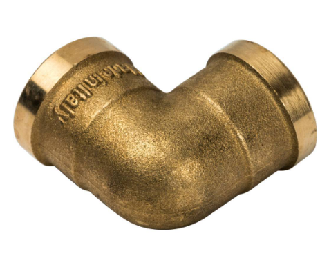 Угольник ВР/ВР латунный, Stout 3/8"