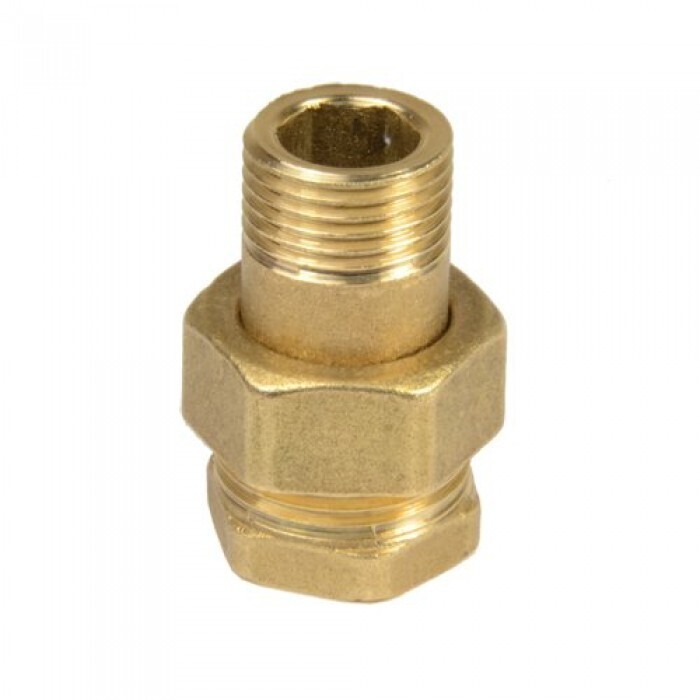 Американка 3/4"-3/4", General Fittings 2700, резьба-резьба, вн.- нар., латунь