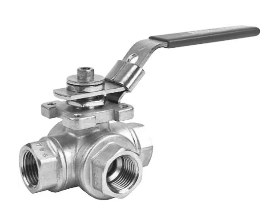 Кран шаровой 1" 3WAYL316-PPM025