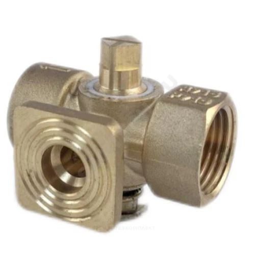 Кран для манометра латунь без рукоятки с фланцем SantechSystems 11б18б� (ф) G1/2"-М20х1,5 Ру16