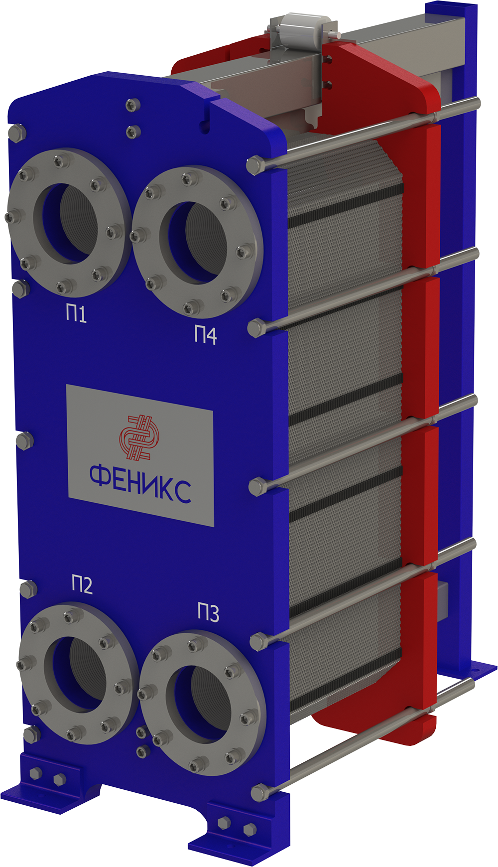 Теплообменник пластинчатый разборный Phoenix 16724 SAPR-41L-E-11