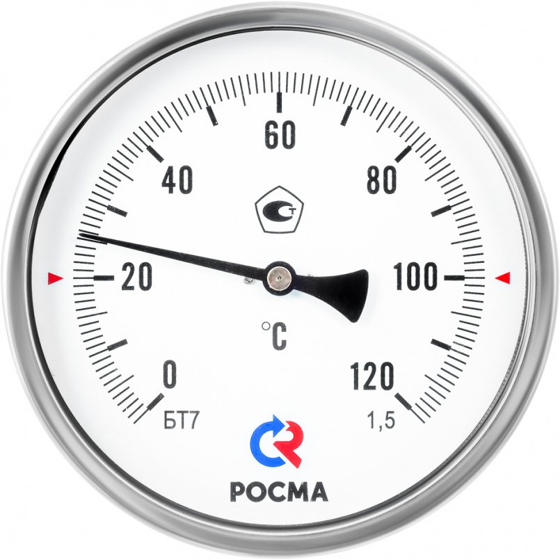Термометр Росма БТ-71.21 (0-450С) 1/2.150.1,5