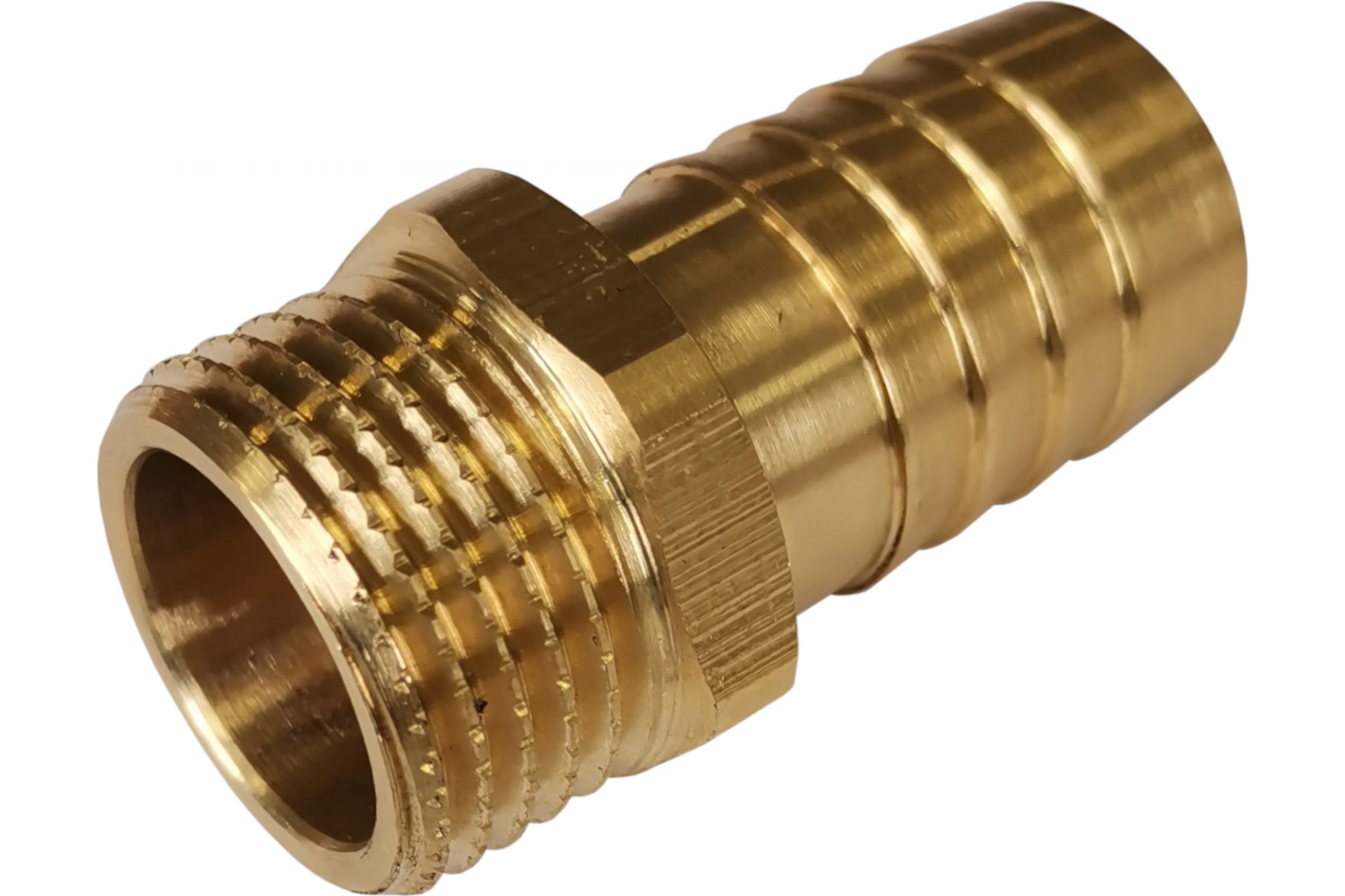 Переходник General Fittings 2600 20-3/4" штуцер-резьба, нар., латунь