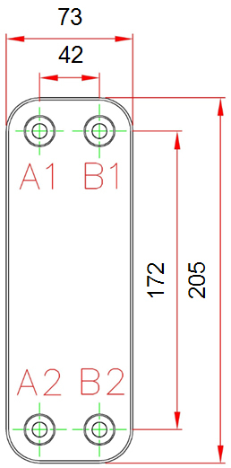 Пластинчатый теплообменник Каори К025-A10M-G4