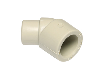 Угольник Wavin Ekoplastik SKO12545XX PPR 45° внутр./наружн.