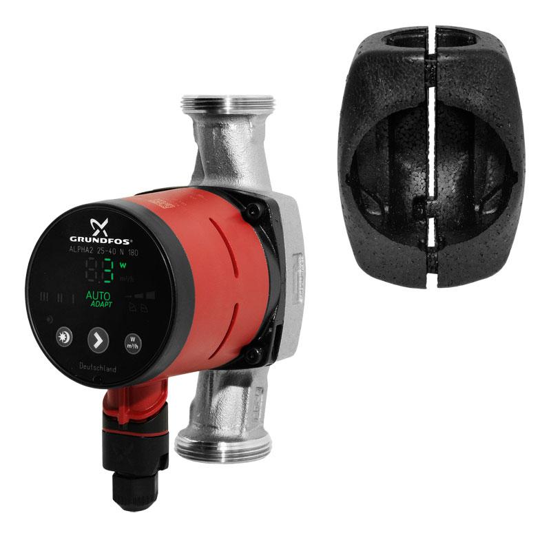 Насос циркуляционный регулируемый Grundfos, тип ALPHA2 32-80 N, 1х230 В