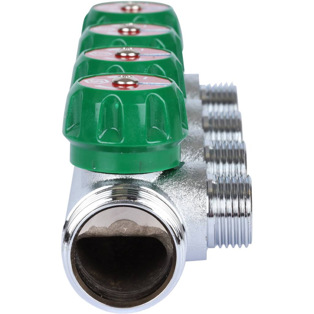 Коллектор регулирующий STOUT SMB-6849-011204 1, 4 отвода 1/2