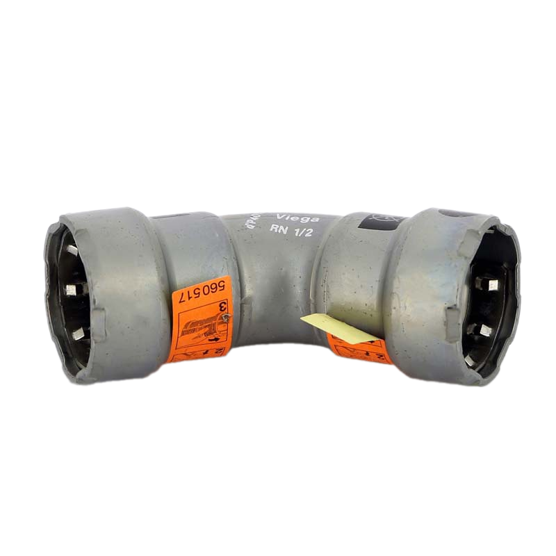 Отвод 45 градусов Megapress с SC-Contur 1/2" 694579 Viega