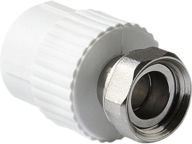 Муфта VALFEX PPR комб. с накидной гайкой Ø-32х1" (80/20)