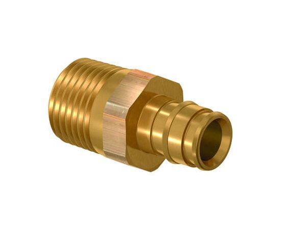 Штуцер USYSTEMS PE-Xa латунный для труб 25-R3/4"НР тип 2 '40Ф