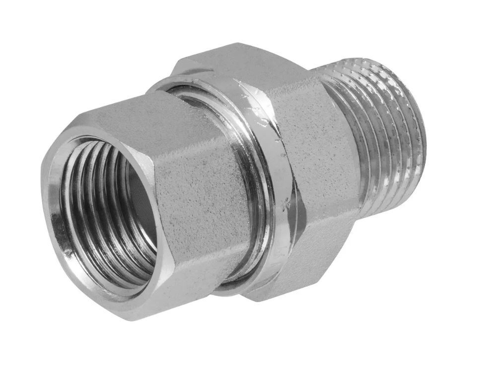 Американка ViEiR прямая S3/4F*3/4M, хром