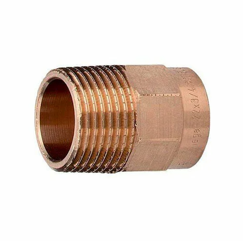 Переходник 42-1 1/2" Viega R4, 94243G, пайка-резьба, нар., бронза