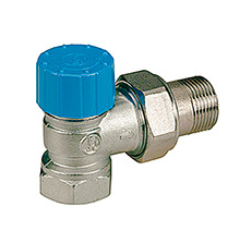 Термостатический клапан R401H, угловой, Giacomini 1/2"