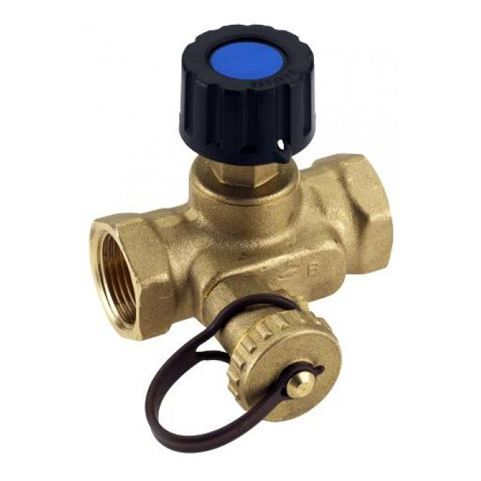 Клапан ручной запорный Danfoss MSV-M со спускным краном, Ду 40, 1 1/2" ВР