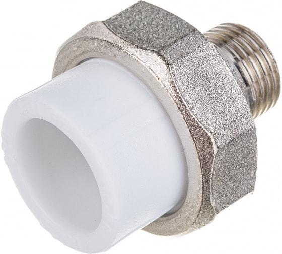Муфта VALFEX PP-R бел комб разъем 25х1/2 дюйма НР 10156115 127-0223