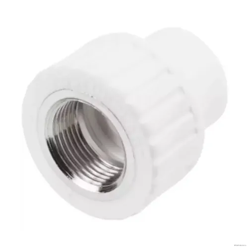 Муфта РосТурПласт PP-R бел комб Дн25х3/4" ВР 10655
