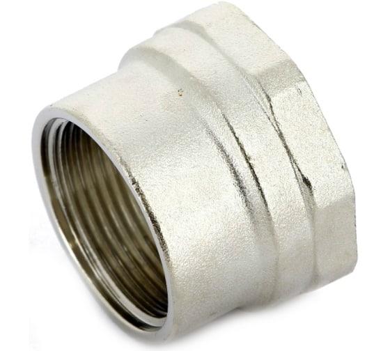 Муфта редукционная 1 1/2" х 1 1/4", никелированная