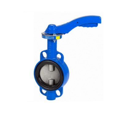 Затвор дисковый поворотный GENEBRE 2109B 12 DN100 PN16, корпус - GJL-200 (GG20)  диск - CF8M (AISI316)  уплотнение - NBR, М/Ф, рукоятка, шток 14мм
