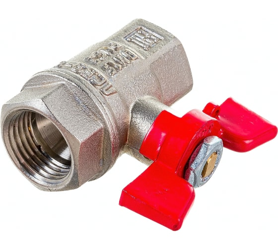 Кран шаровой Valfex PREMIUM для ВОДЫ 1/2" ВР/ВР, бабочка
