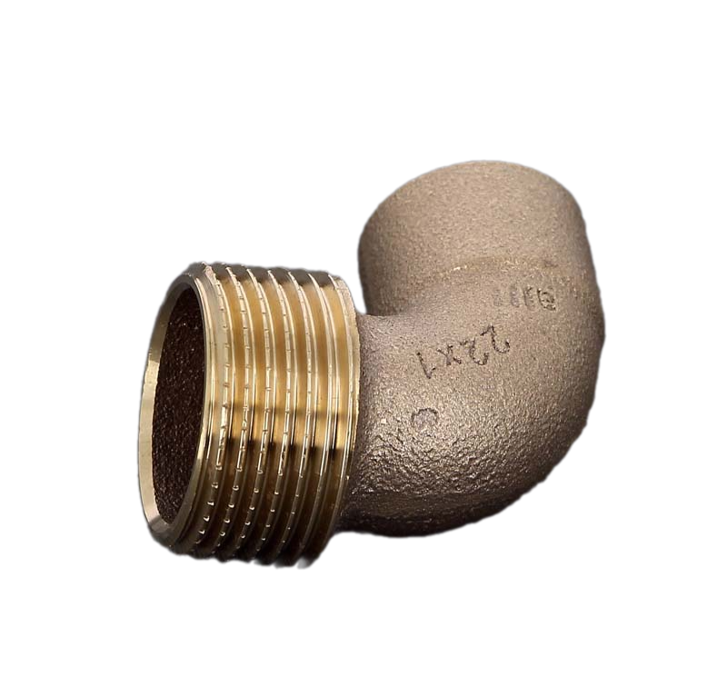 Угловой переход, Viega, пайка-резьба Н 90 градусов бронза DN 22 х 1", модель 94092G