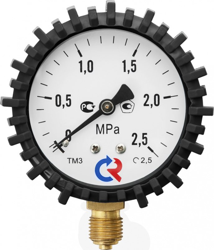 Манометр Росма ТМ-310Р.00 (0-250кгс/см2) M12x1,5.2,5